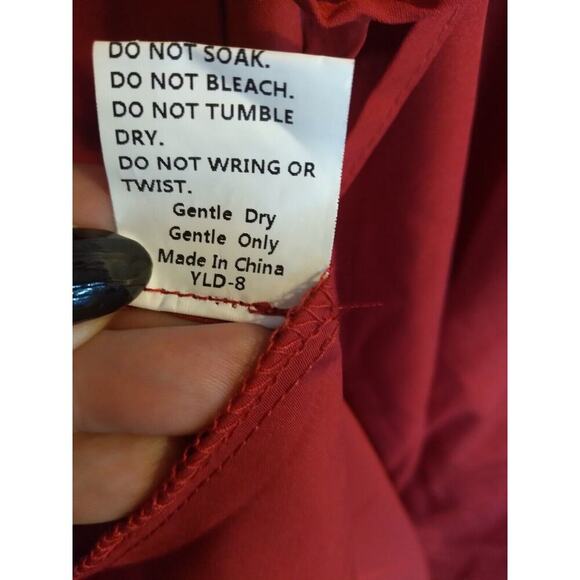 Marthea Dress Red Corset Back Sz XL Halloween Sexy Devil Witch Vampire - Picture 11 of 11